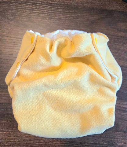 Lemon Wool Diaper Cover