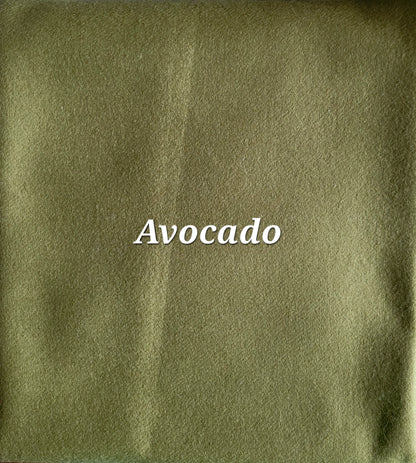 Green wool flannel